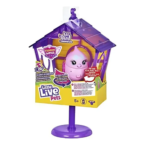 Pájaro Interactivo Fingerlings Sweet Tweets Lionel – Graba Mensajes, Repite Lo Que Dices, Más De 40 Sonidos, Se Pone En Tu Dedo, Color Azul