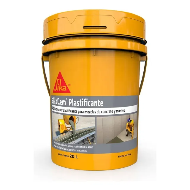 Aditivo Para Mesclas De Concreto Sika Cem Plastificante 20l