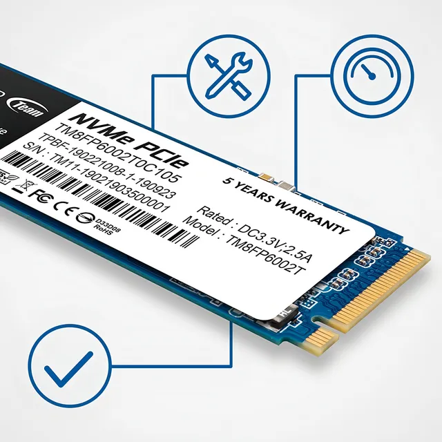 Disco Solido Ssd Teamgroup Mp33 256gb M.2 Tm8fp6256g0c101 Color Negro