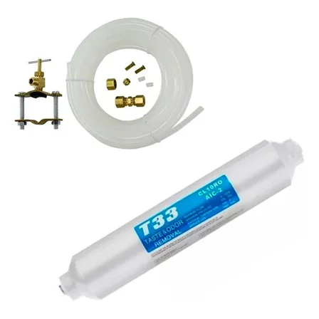 Filtro Refrigerador Externo Universal + Kit  Instalacion