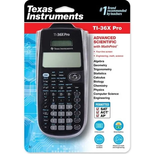 Calculadora Cientific Avanzada Ingeniería Cálculo Ti-36x Pro