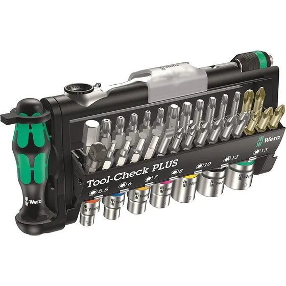 Wera Tool-check Plus Juego De Puntas Y Dados Profesional