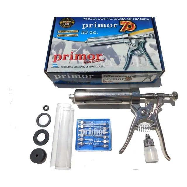 Kit Primor Jeringa Primor 70 + Agujas + Repuestos + Silicona