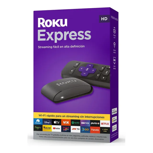 Roku Express Hd 1080 Px Streaming Media Player Smart Tv