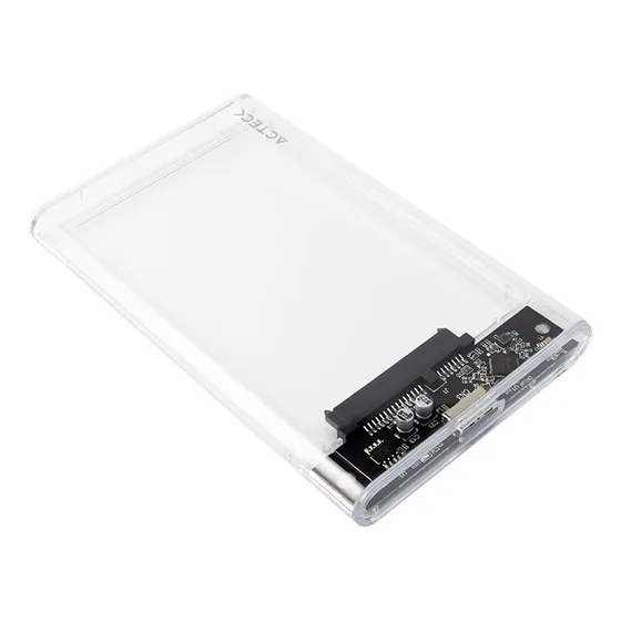 Case Enclosure Acteck Armor Clear Hc430 5 Gbps Sata 2.5