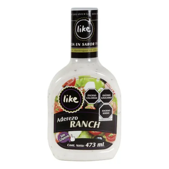 Aderezo Ranch Like 473 Ml