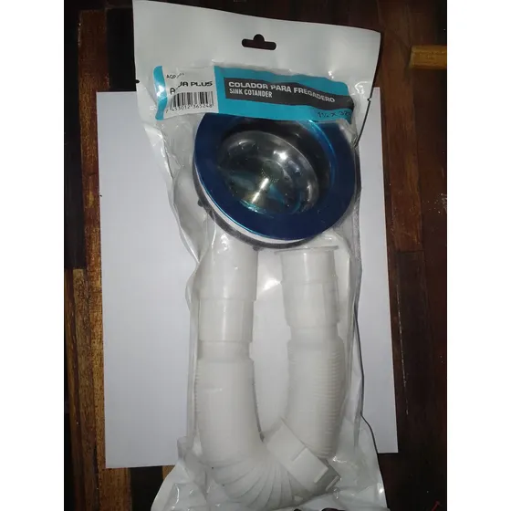 Sifón Con Cesta Para Lavamanos