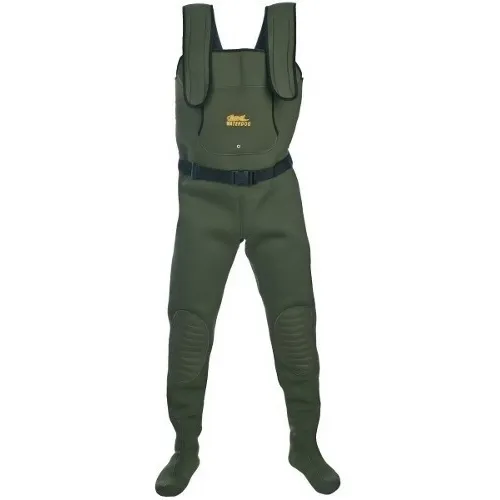 Wader Neoprene Waterdog 4mm Reforzado Bolso Todos Los Talles
