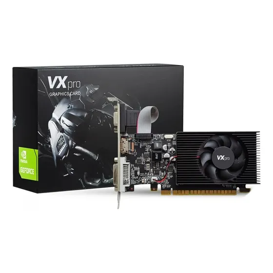 Placa De Vídeo Vxpro Nvidia Geforce Gt 730 4gb Ddr3 128bit