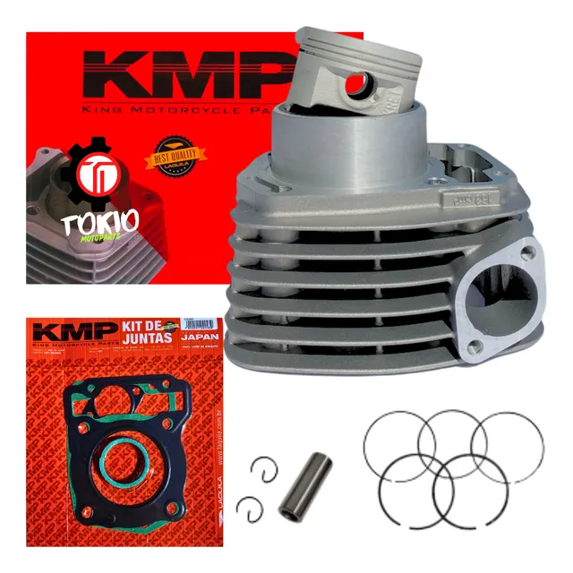 Kit Kmp C/cilindro Pistao Anel E Junta Cg 160 Bros 15 A 23
