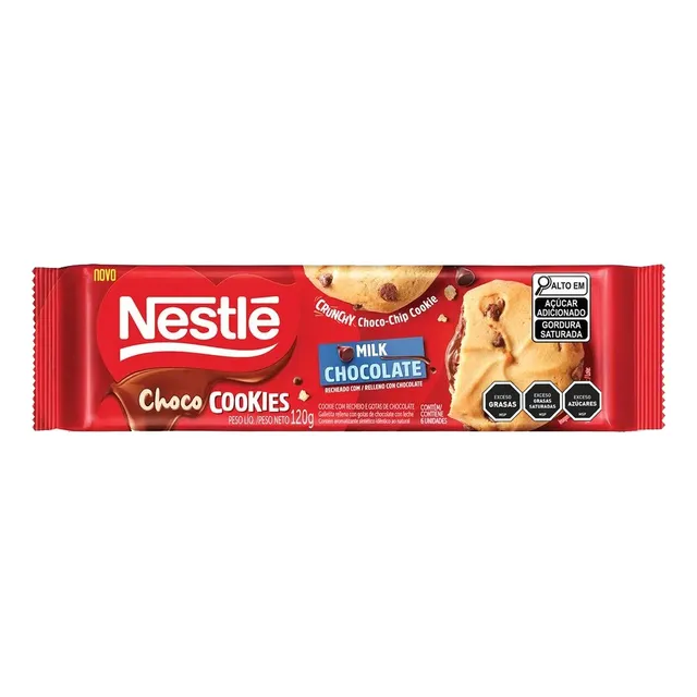 Galletas Rellenas Leche Nestlé 120 Grs