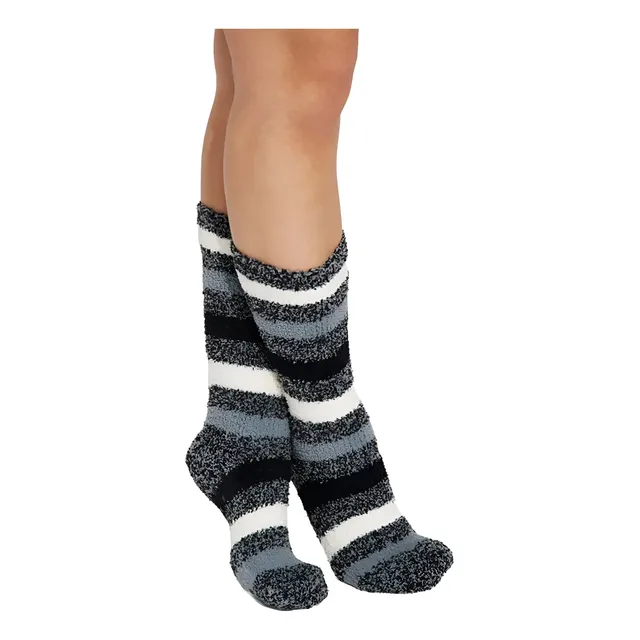 3pares Media Térmica Frio Calentadora Rayas Unisex Unicolor