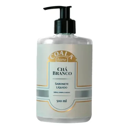 Sabonete Líquido Corpo Mãos Chá Branco Coala Home 500ml