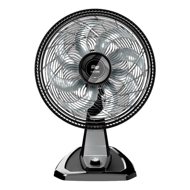 Ventilador De Parede E Mesa Wap Flow Turbo Com 8 Pás 3 Velocidades 127v Ventilador De Parede E Mesa Wap Flow Turbo Com 8 Pás 3 Velocidades 127v