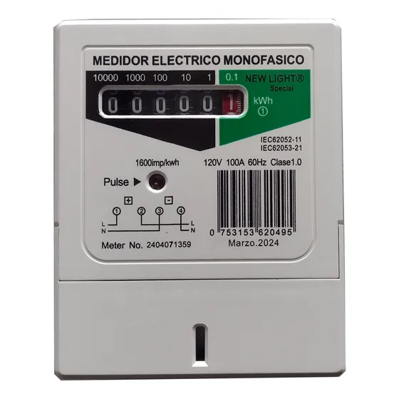 Medidor Contador Para Uso Externo Certificado 110v
