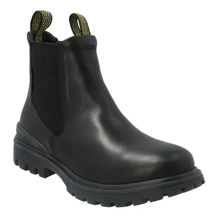 Botín Cuero Mujer One And Only Negro Hush Puppies