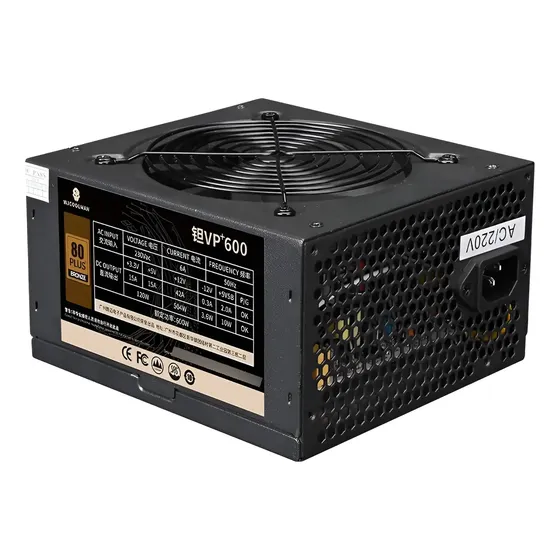 Fuente De Poder 700w Certificada 80 Plus Bronze