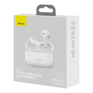 Fone De Ouvido Bluetooth Baseus Encok W3 Tws 5.0 Fone De Ouvido Bluetooth Baseus Encok W3 Tws 5.0