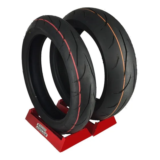 Set Llantas Mitas 190/50 120/70 Juego Sportforce Plus 600rr