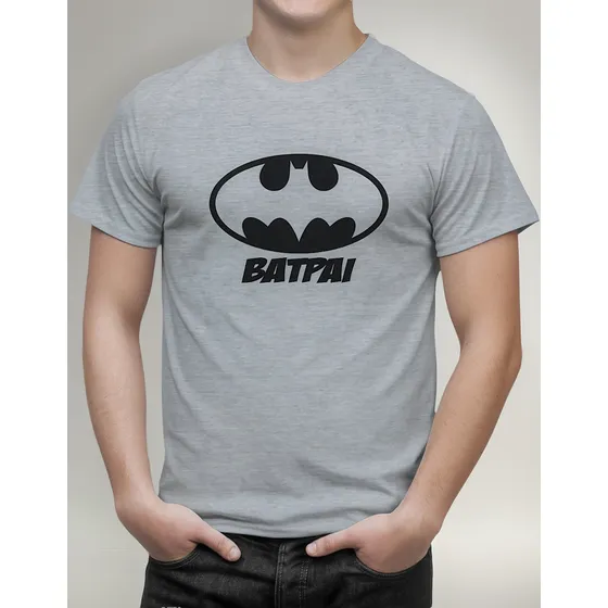 Camiseta Dia Dos Pais Pai Batpai Batman Heroi Presente Geek
