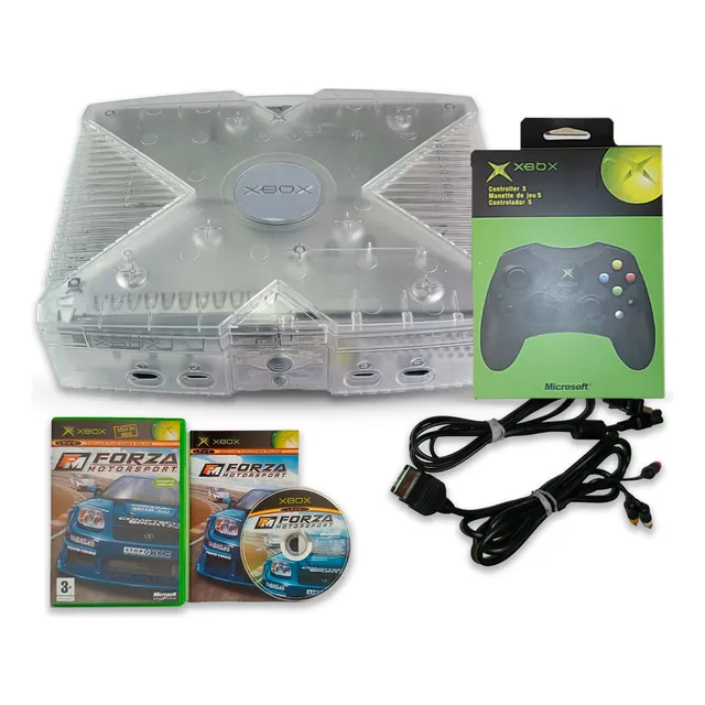 Consola Xbox Clásico Edicion Cristal ( Xbox Crystal Edition)