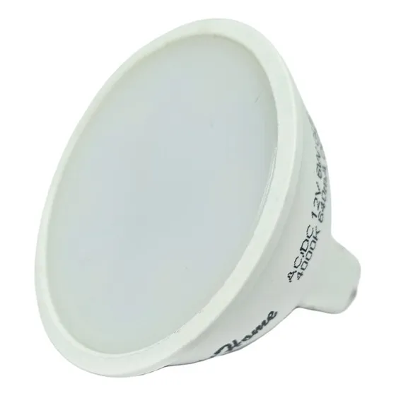 Pack 10 Ampolleta Dicroica Led Mr16 6w 4000k Bipin Luz Blanco Neutro