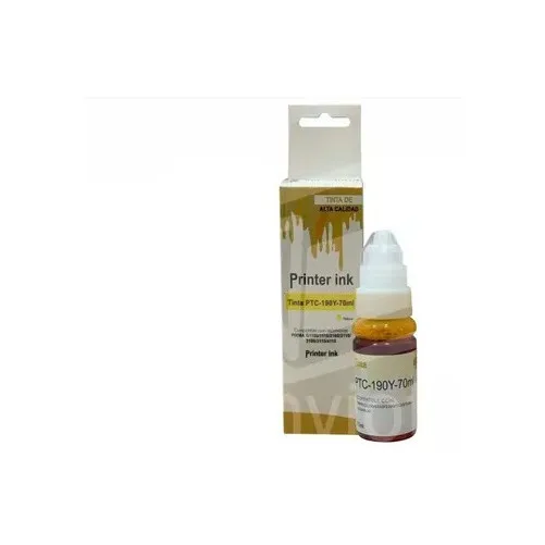 Tinta Compatible Canon Gi 190y Amarillo G1100 G2100 190