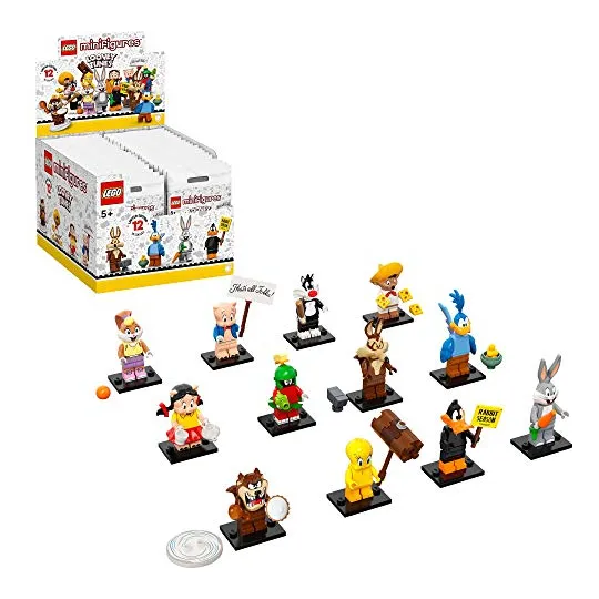 Genial kit de construcción Lego Minifigures Looney Tunes 71030, número de piezas: 8
