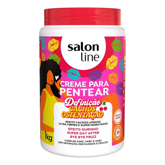 Creme Para Pentear Cachos Ostentação 1kg