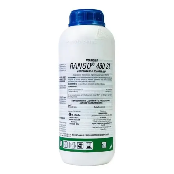 Mata Maleza Anasac Rango 480 Sl 1 Litro (glifosato 48%)