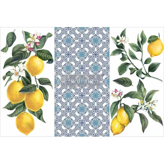 Redesign With Prima Arbol Limon Transferencia 3 Hoja 6 X 12 