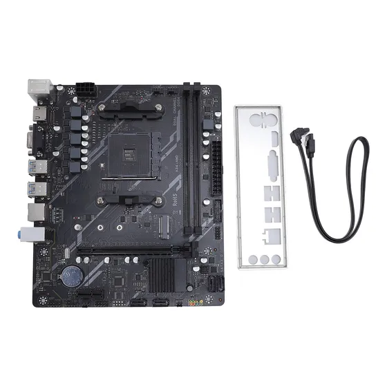 Placa-mãe B450 Ddr4 2 Canais M.2 Pci E X16 De Alta Velocidad