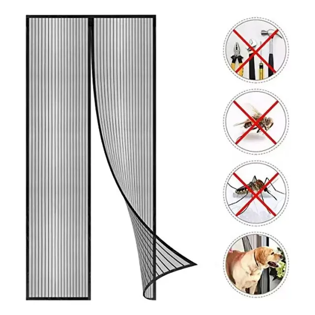 Caviglte Cortina Magnética De Malla Mosquitera De 210* 120cm
