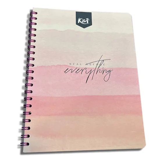 Cuaderno Espiral A4 100hjs 1 Línea Kiut
