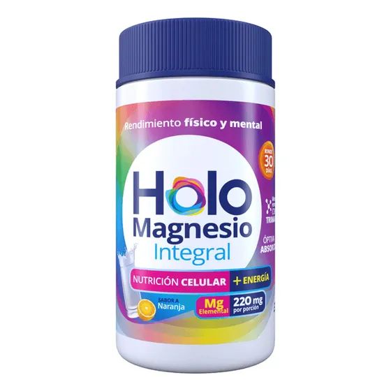 Holomagnesio Integral Nutricion Celular Polvo Naranja