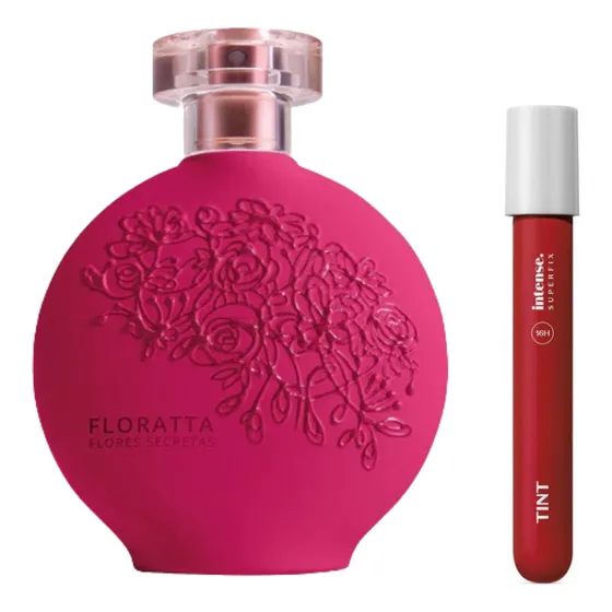 Combo Floratta Flores Secretas + Intense Labial Liquido