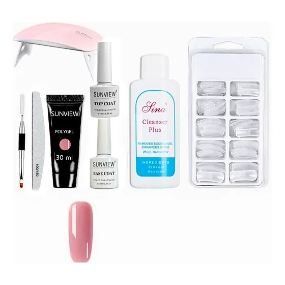 Kit De Polygel 30 Ml Completo