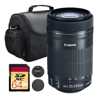 Lente Canon 55 250mm | Mercado Livre