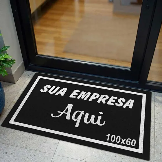 Tapete Estampa Personalizada Personalizado Com Logo 100x60