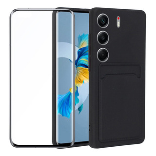 Funda Para Tecno Camon 40 Pro Lujo Tarjeta Paquete+mica Funda Para Tecno Camon 40 Pro Lujo Tarjeta Paquete+mica
