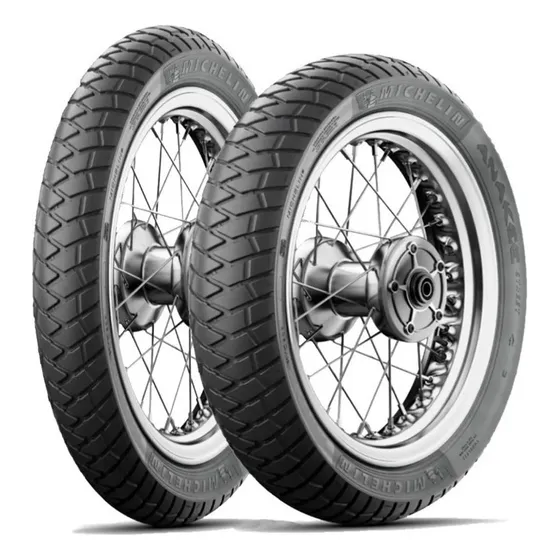 Par Pneu Michelin Anakee 90/90-21 + 120/80-18 Xtz Tenere 250