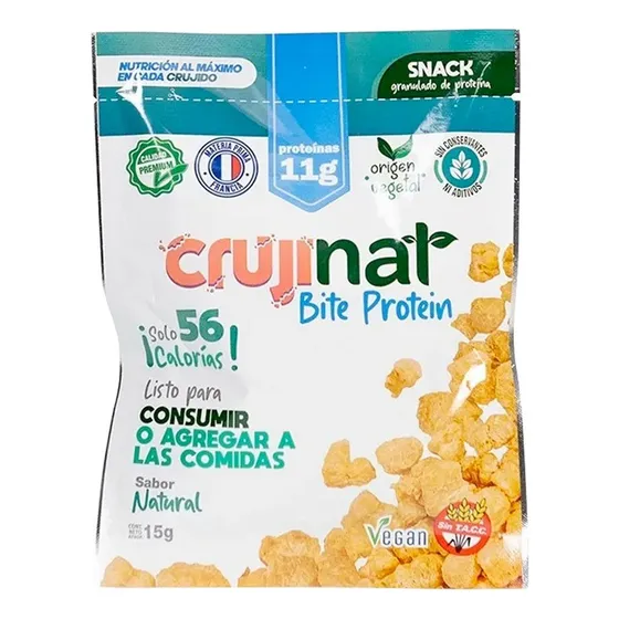 Crujinat Bite Protein - Snack Proteico Vegetal 15 Gr
