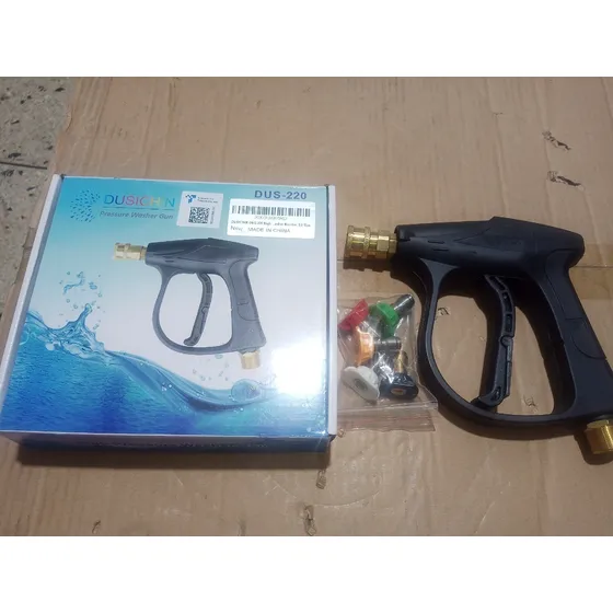 Pistola Corta Para Hidrojet 3000psi 5 Rociadores Lavar Carro