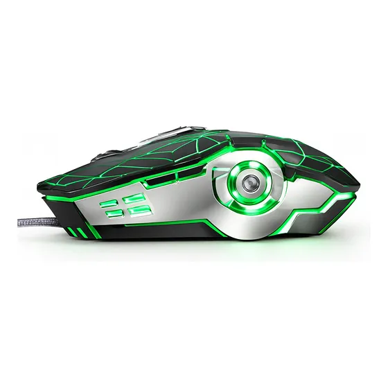 Mouse Optico Gamer K-snake Q7 Led 7 Botones Usb 