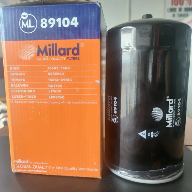 Filtro De Aceite Toyota Dyna Con Turbo Hino 500 (51734)