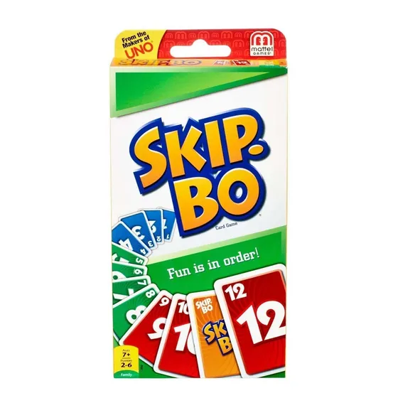 Skip Bo Juego De Cartas De Los Creadores De Uno Nuevo