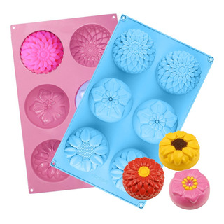 Moldes Silicon Flores Para Velas Resposteria Jabon Artesanal Moldes Silicon Flores Para Velas Resposteria Jabon Artesanal