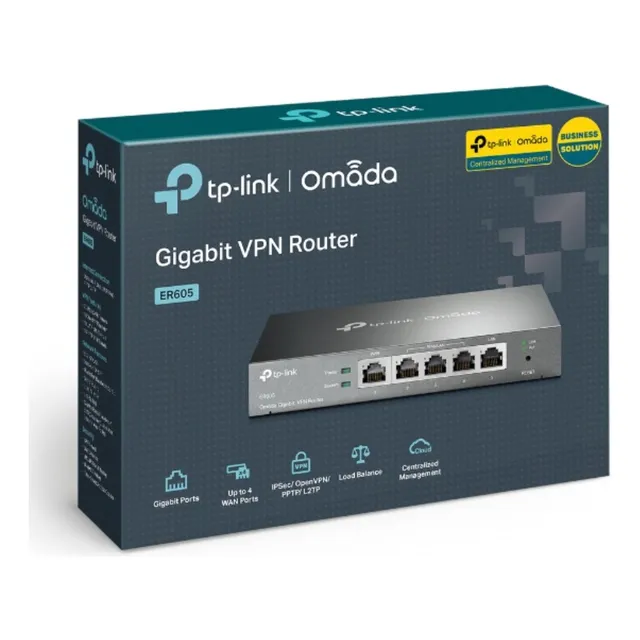 Balanceador De Carga Gigabit Wan Vpn Router Tp-link Er605 
