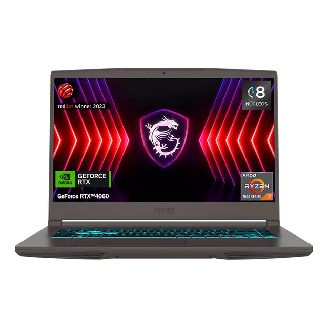 Laptop Msi Thin A15 Ryzen 7 16gb 512gb Rtx4060