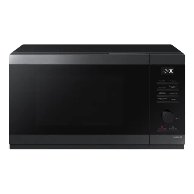 Horno De Microondas Samsung, 1.1 Pies, Negro, Ceramic Inside